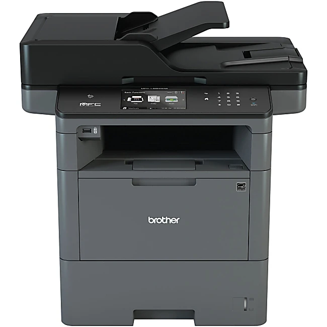 Brother MFC-L6800DW Wireless Monochrome All-in-One Laser Printer, Copy/Fax/Print/Scan