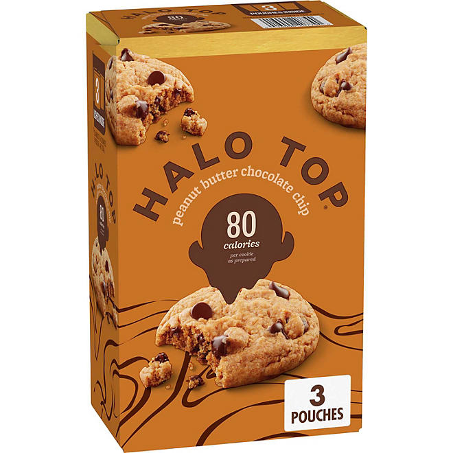 Halo Top Peanut Butter Chocolate Chip Cookie Mix