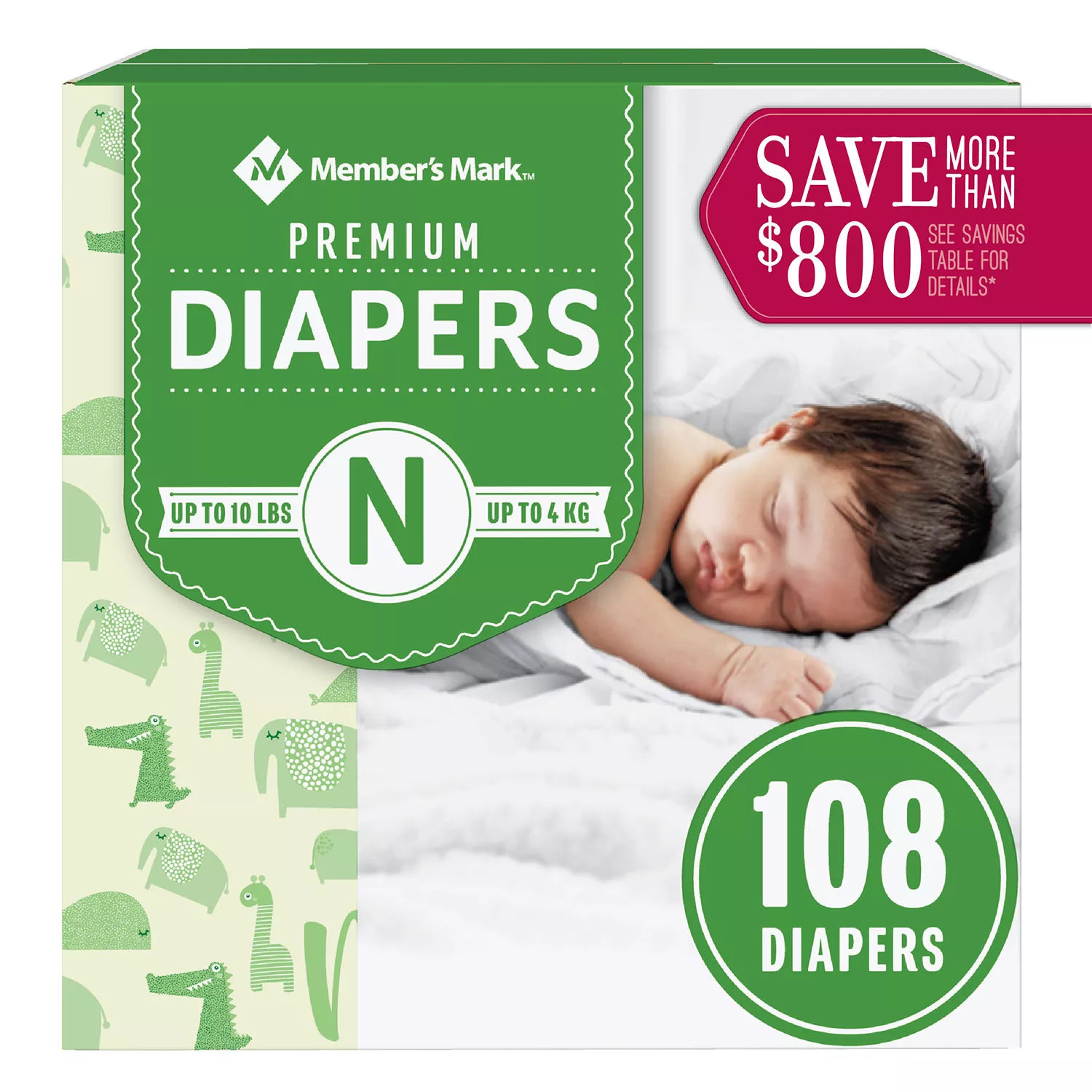 Member’s Mark Premium Baby Diapers