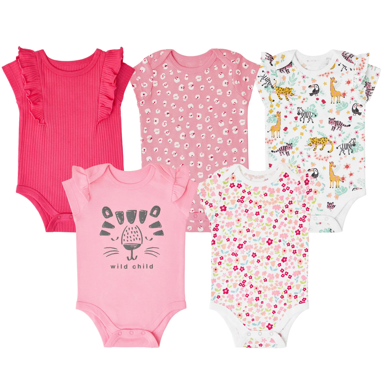 Member's Mark Baby 5 Pack Bodysuits – Jarasim