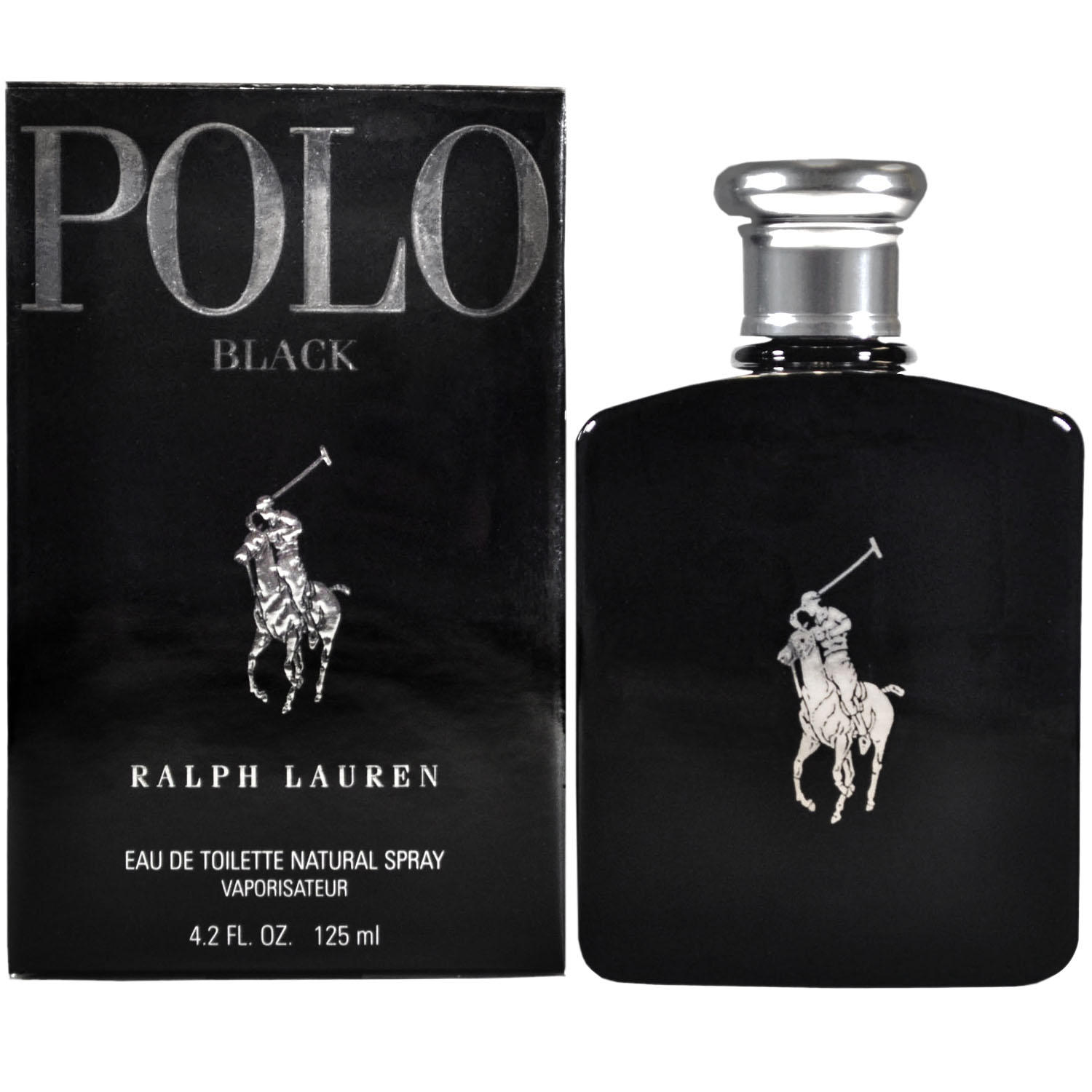 Polo Black for Men By Ralph Lauren 4.2 oz. Eau de Toilette