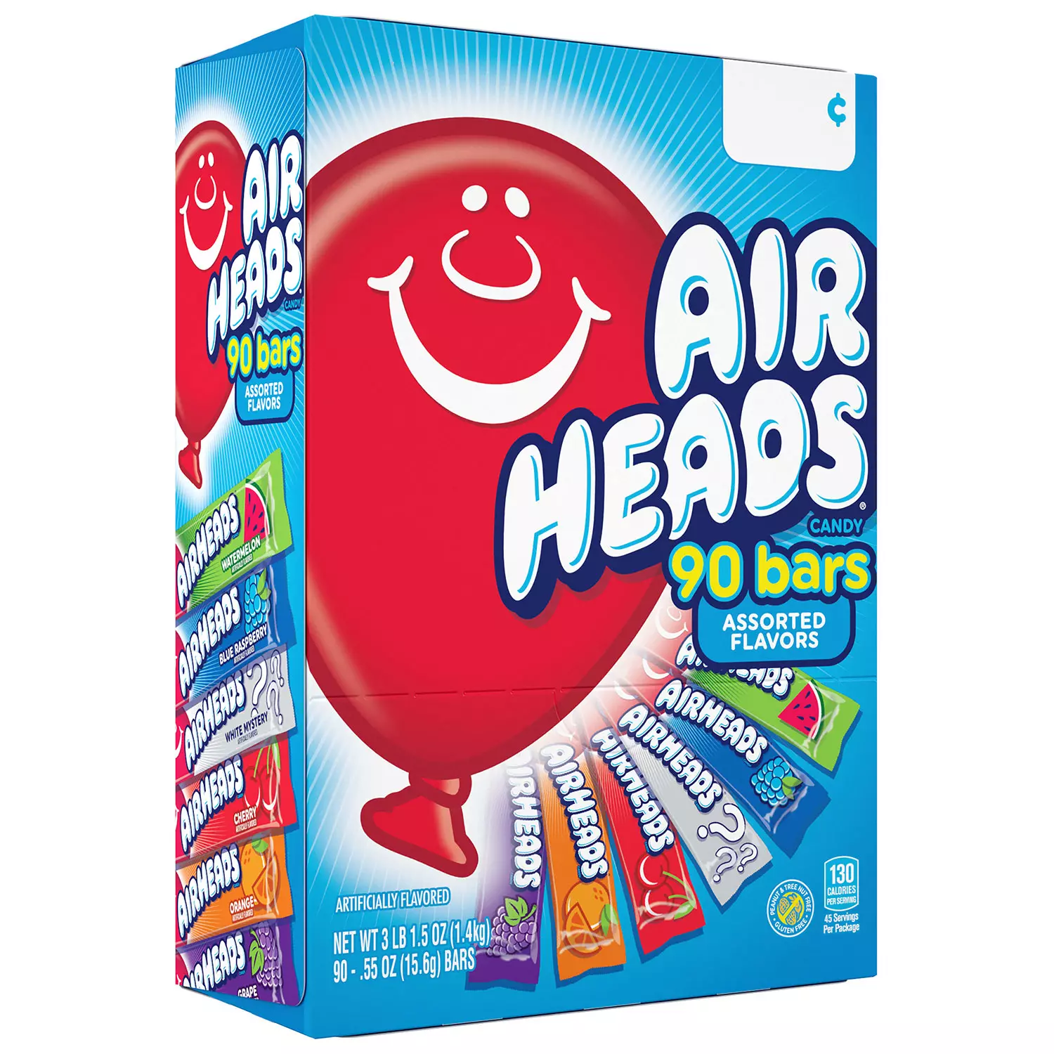 AirHeads Variety Pack (0.55 oz., 90 ct.)
