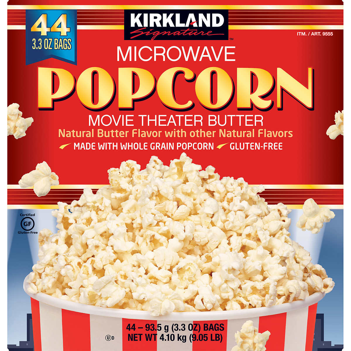 Best Kirkland Signature Microwave Popcorn 3.3 oz 44-count