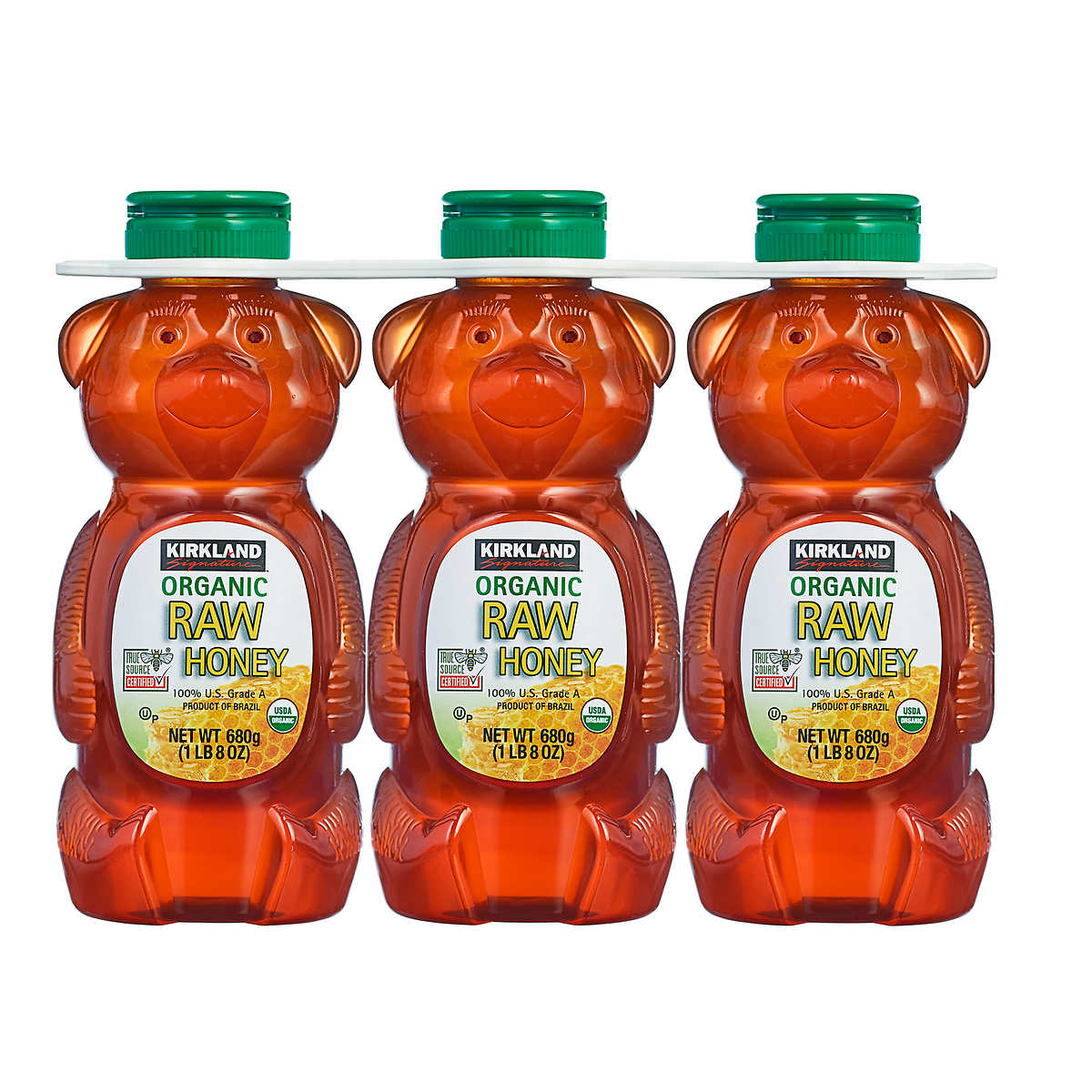 Best Kirkland Signature Organic Raw Honey 24 oz 3-count
