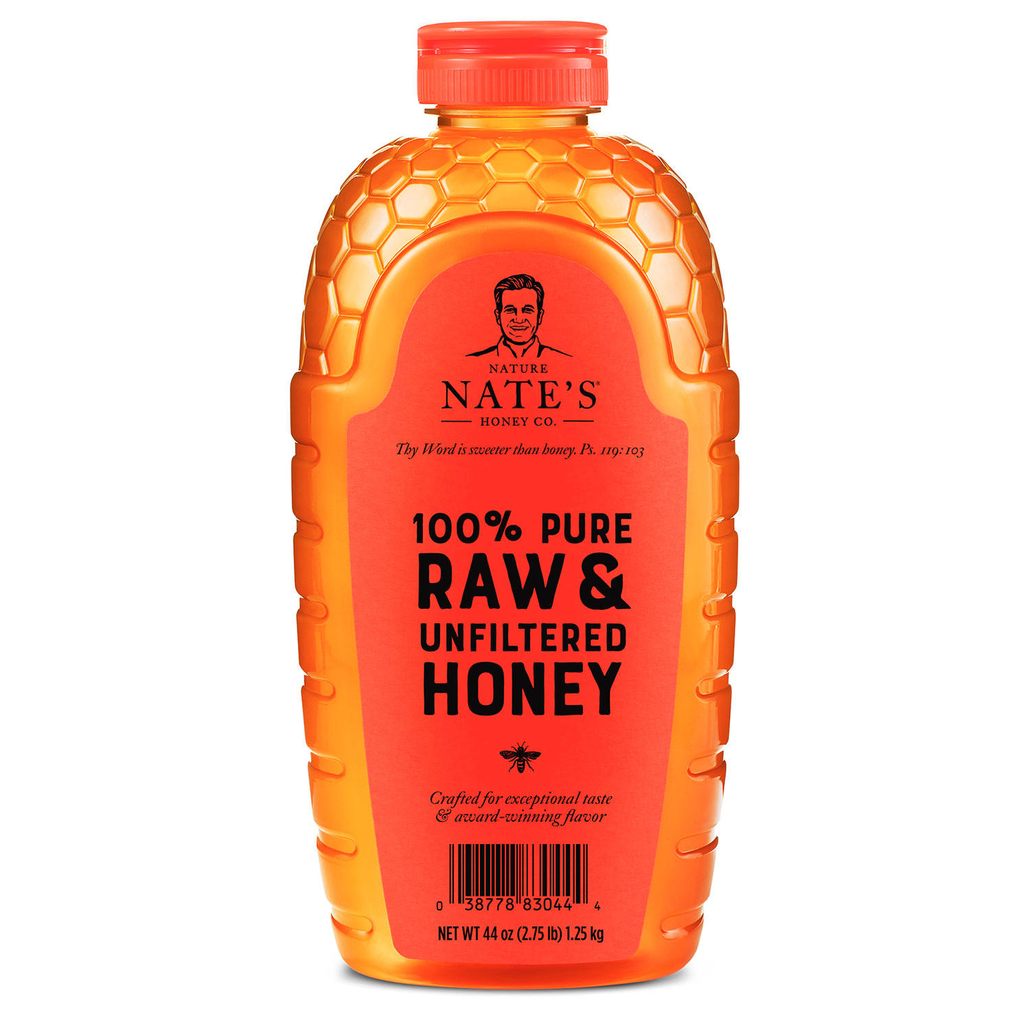 Nature Nate’s 100% Pure Raw and Unfiltered Honey (44 oz.)
