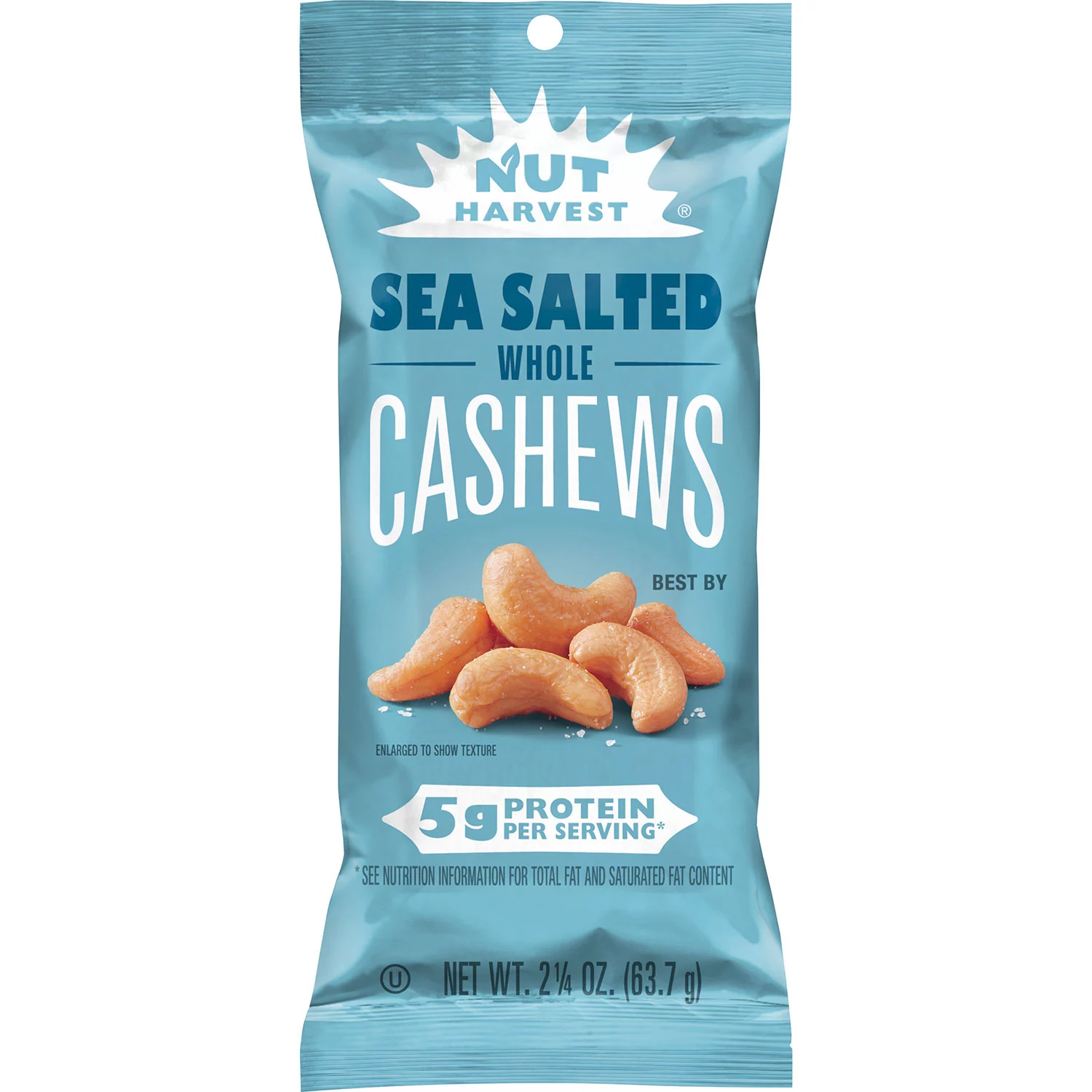 Nut Harvest Whole Cashews (2.5 oz., 8 ct.)