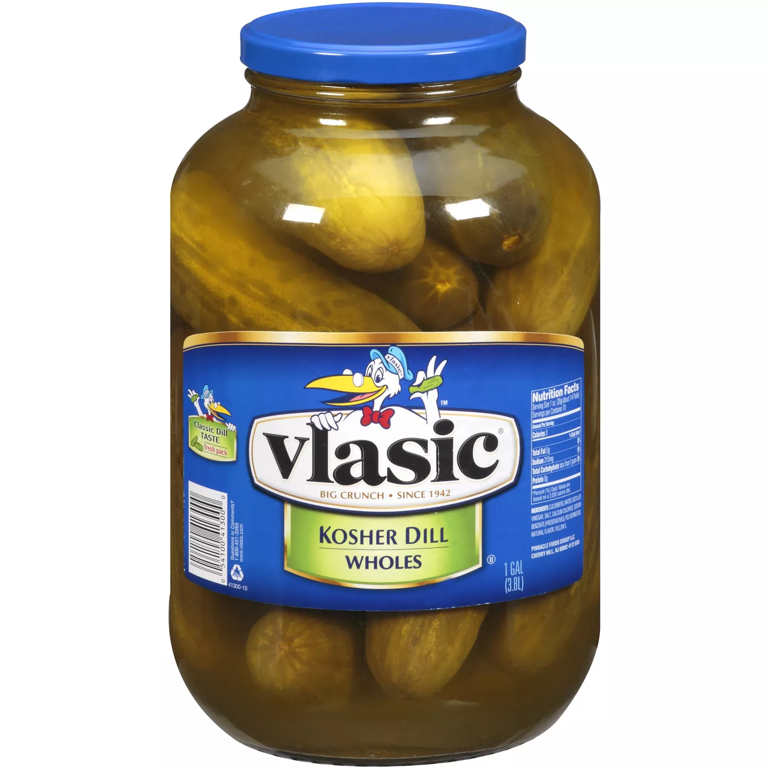 Best vlasic Kosher Dill Wholes (1 gallon jar)