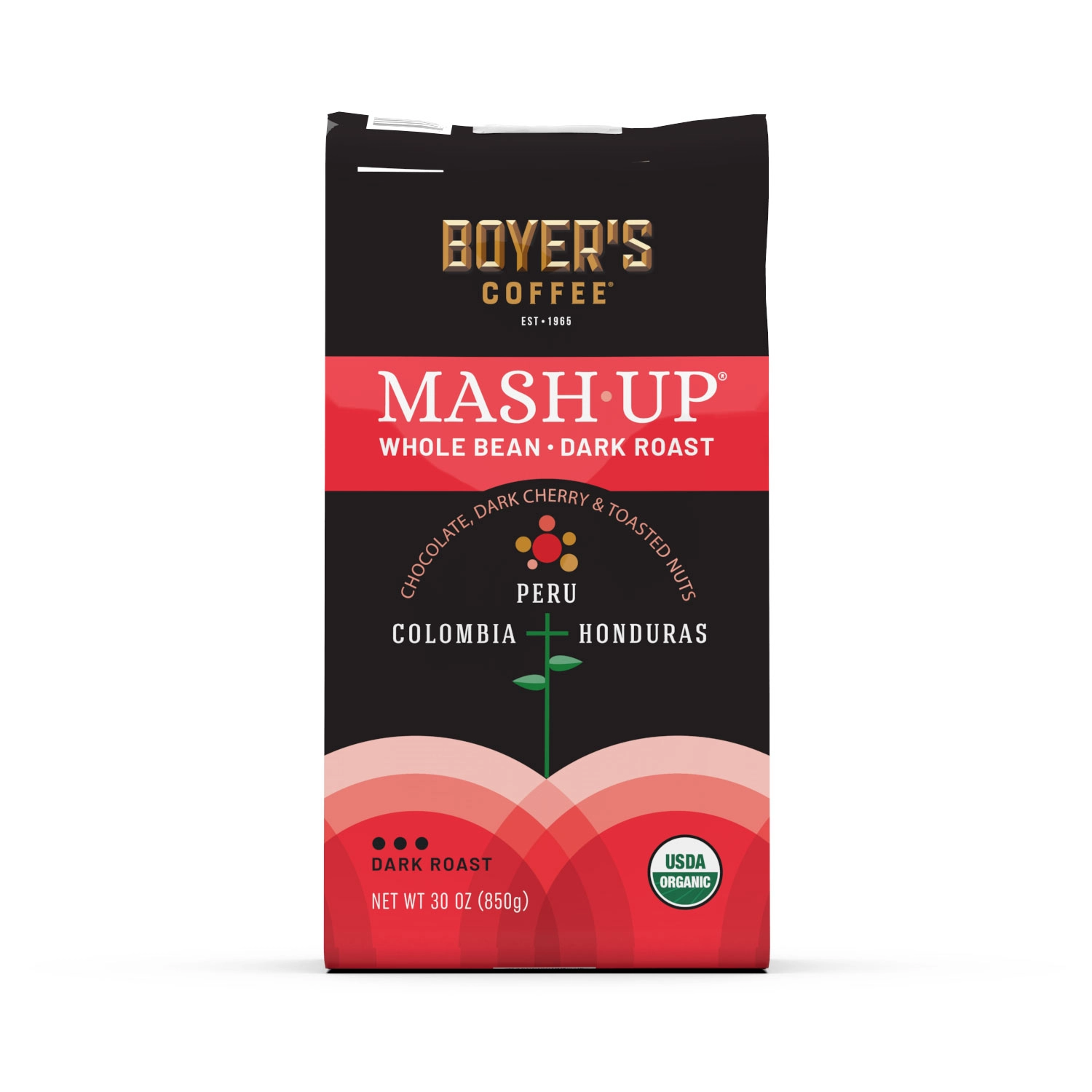 Mash-Up Organic Whole Bean Coffee, Dark Roast (30 oz.)