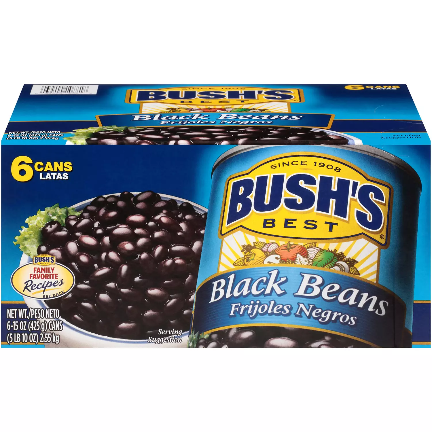 Best Bush’s Black Beans (15 oz., 6 pk.)