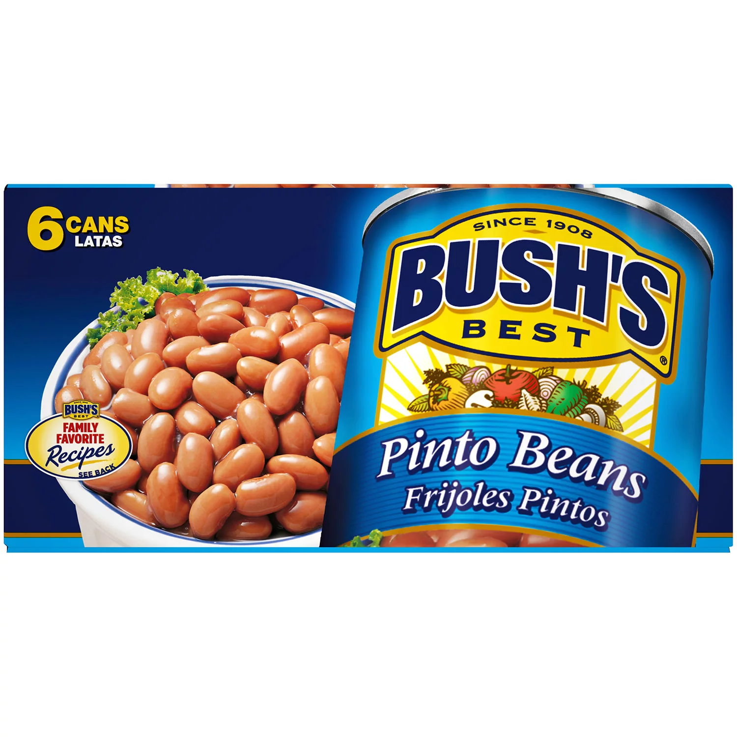 Best Bush’s Pinto Beans (16 oz., 6 pk.)