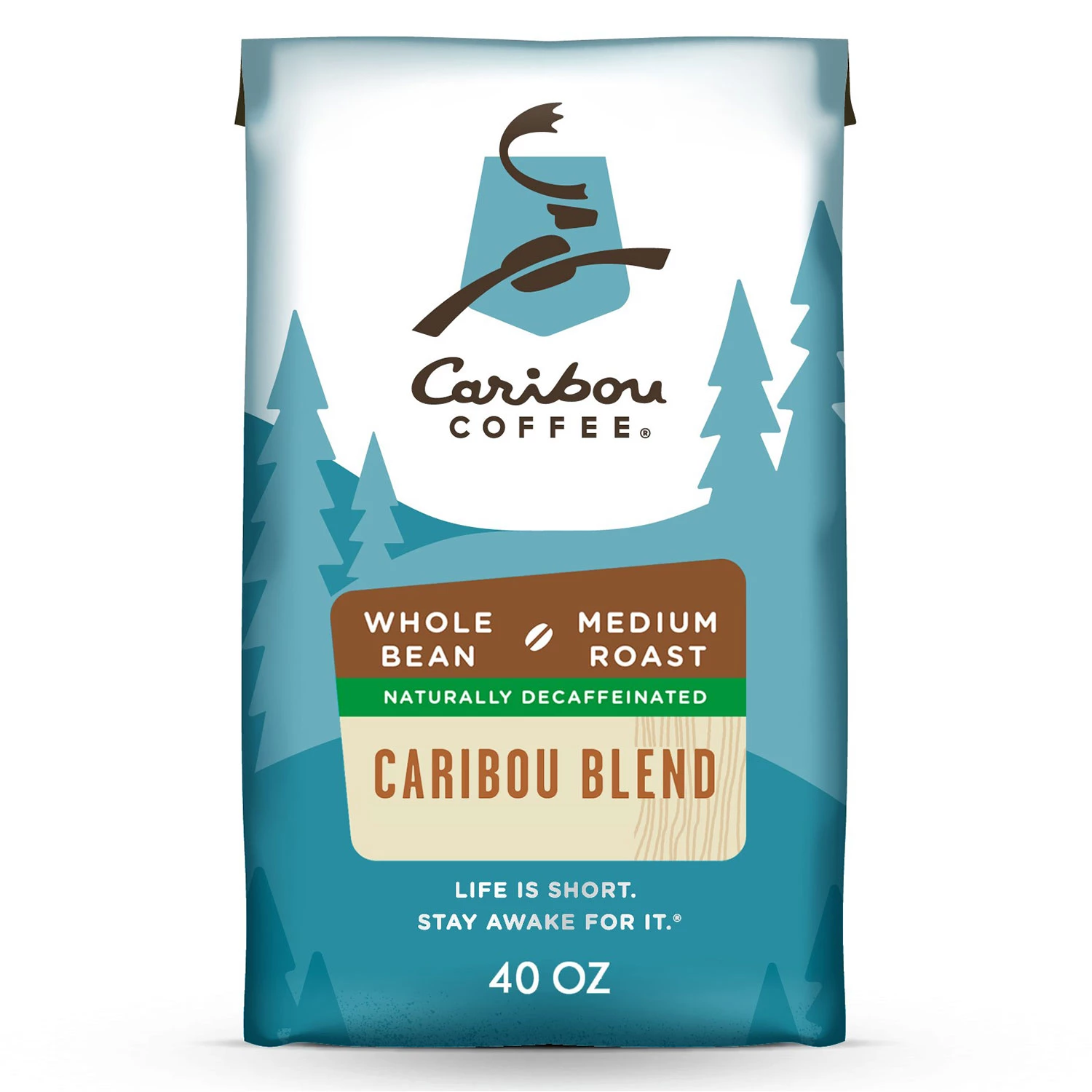Caribou Coffee Whole Bean Decaf Caribou Blend (40 oz.)