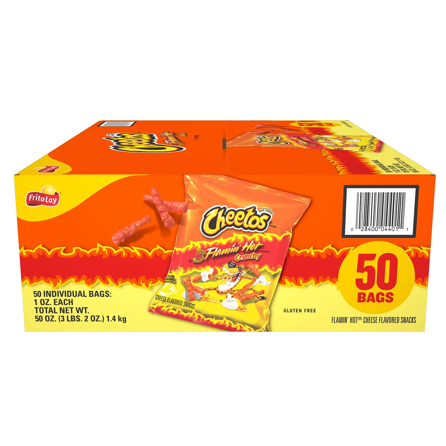 Cheetos Flamin' Hot Crunchy Snacks