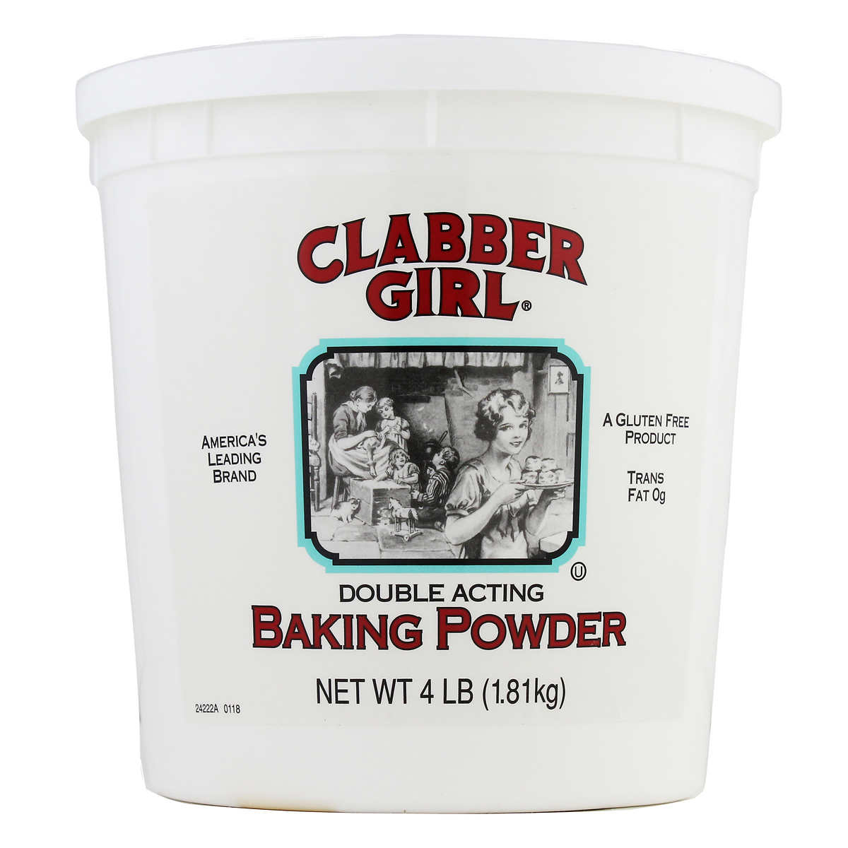 Clabber Girl Baking Powder, 4 lb. 