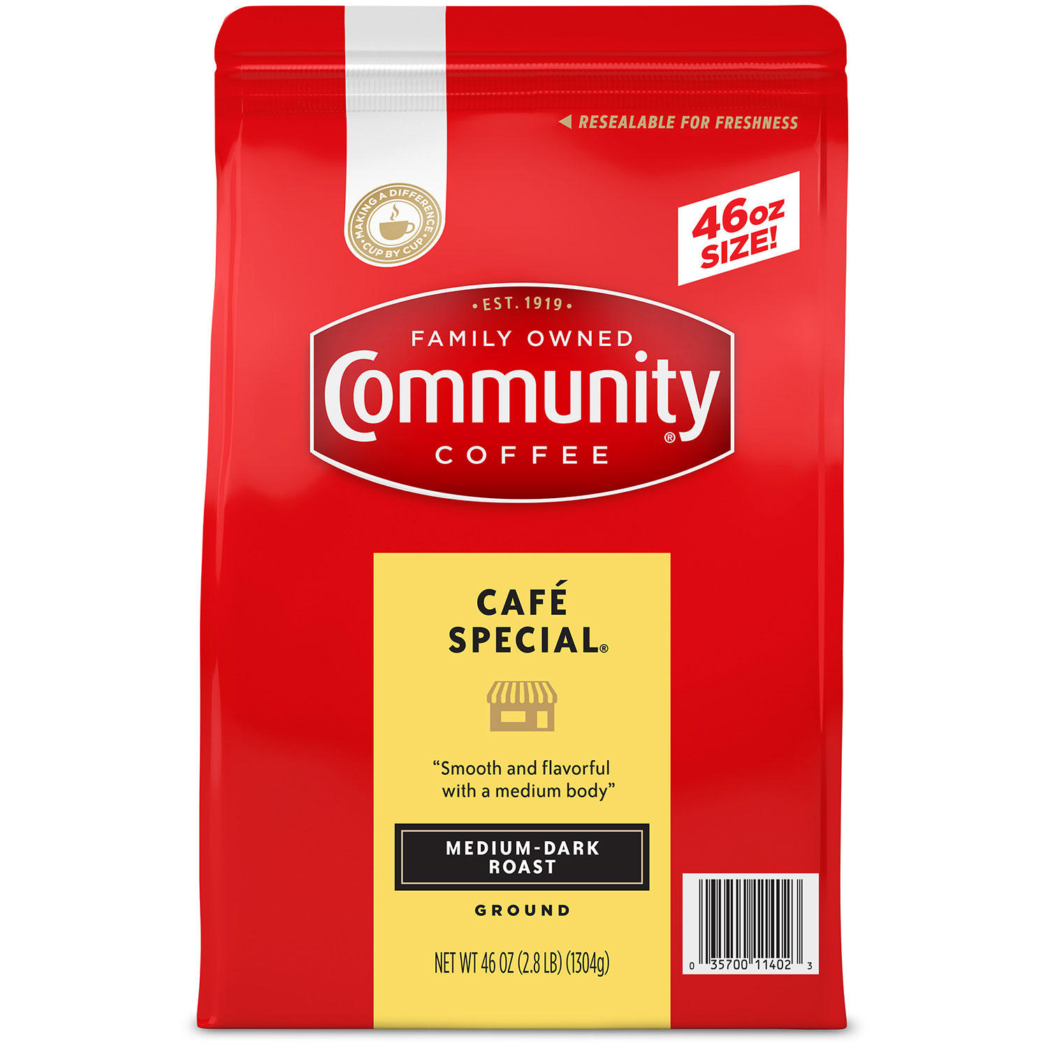 Community Coffee Ground Cafe Special (46 oz.)