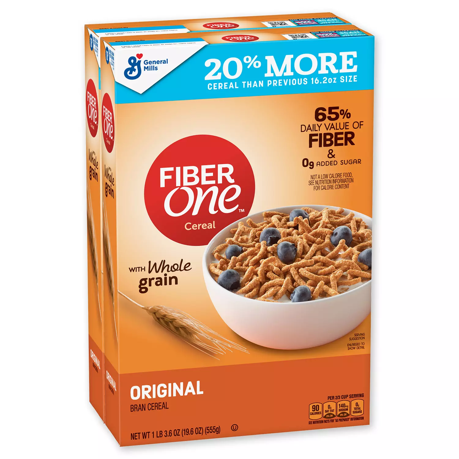 Fiber One Cereal Original Bran