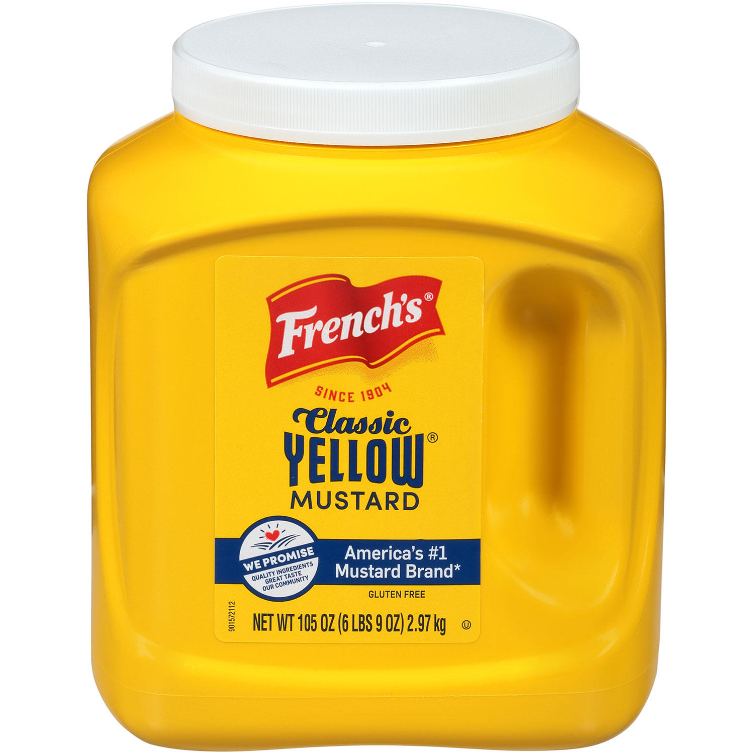 French’s 100% Natural Classic Yellow Mustard (105 oz.)