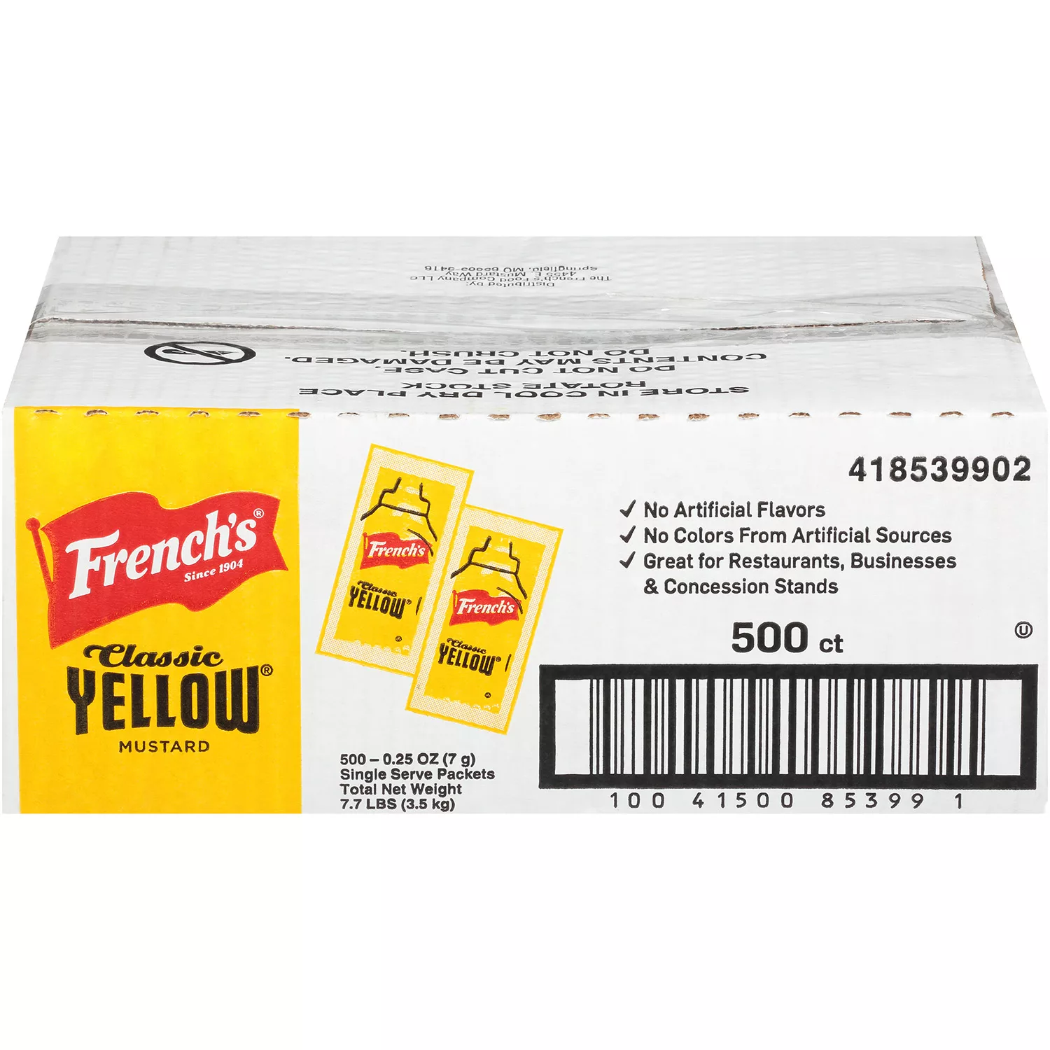 French’s Mustard Single-Serve Packets (5.5 g., 500 ct.)
