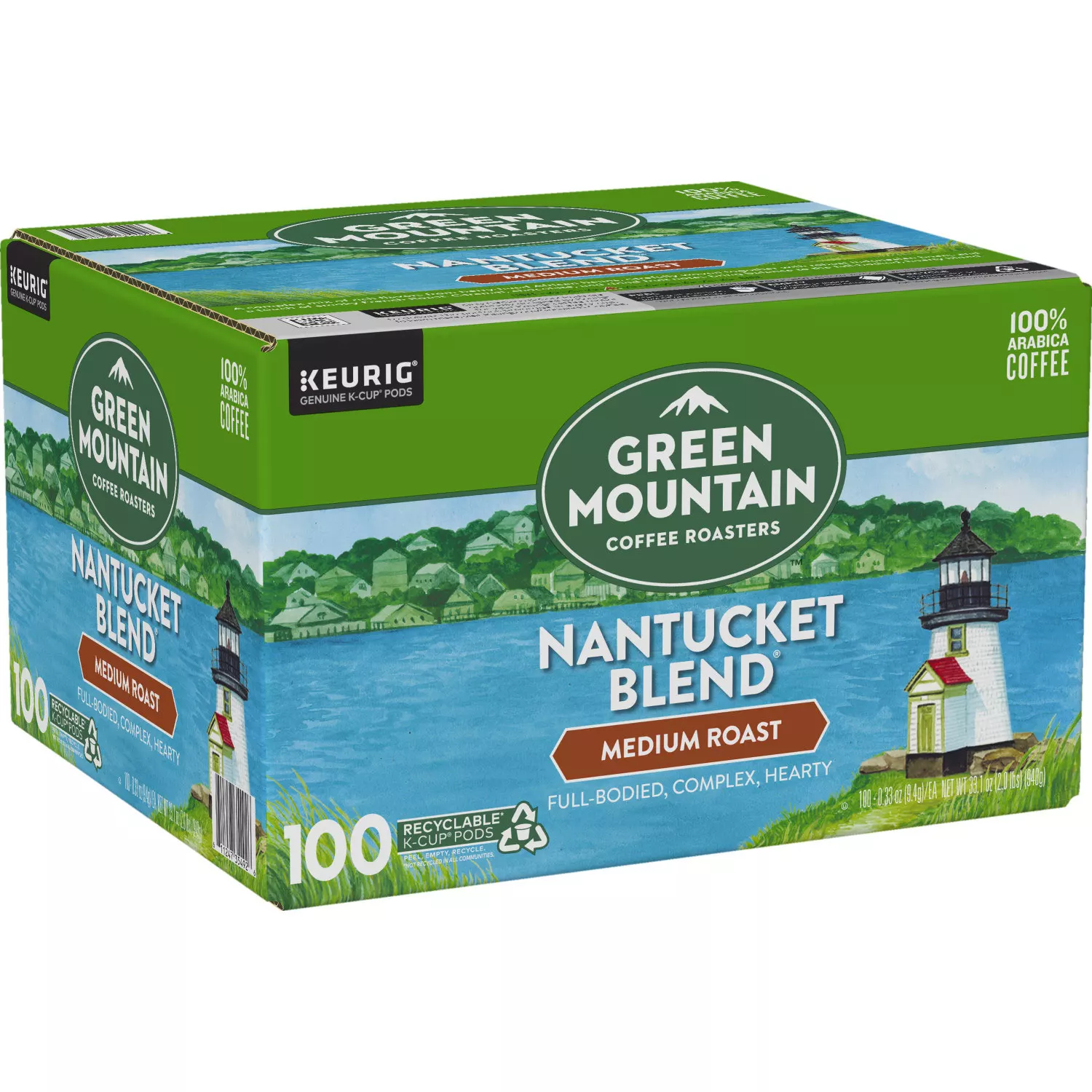 Green Mountain Coffee Nantucket Blend K-Cup Pods (100 ct.) – Jarasim