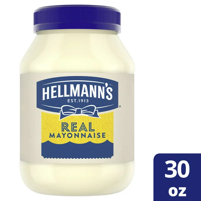 Hellmann’s Real Mayonnaise Real Mayo, 30 oz
