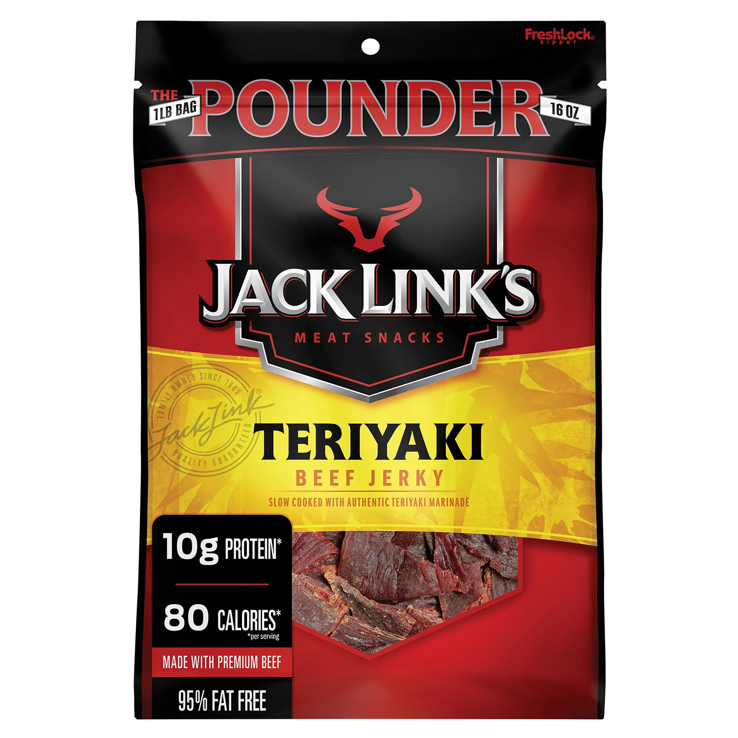 Jack Link’s Teriyaki Beef Jerky (16 oz.)