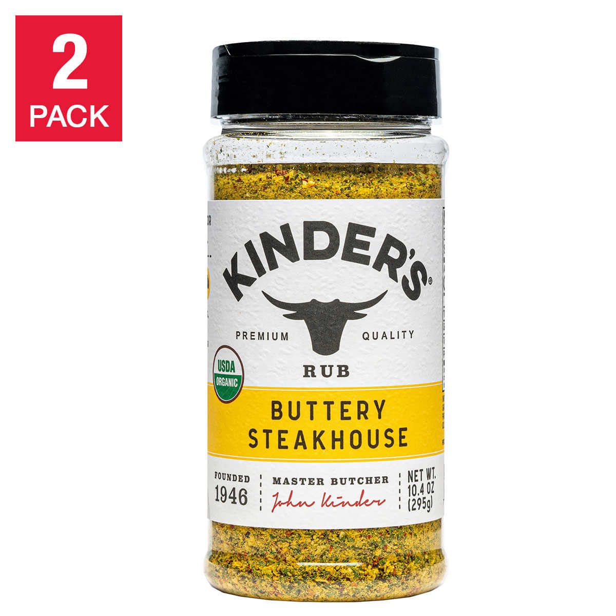 Kinders Organic Buttery Steakhouse 10.4 oz, 2-pack