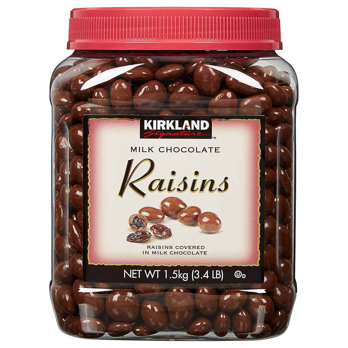 Best Kirkland Signature Raisins, Milk Chocolate, 3.4 lb