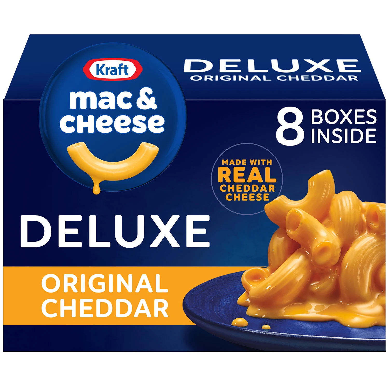 Kraft Deluxe Original Cheddar Macaroni and Cheese Dinner