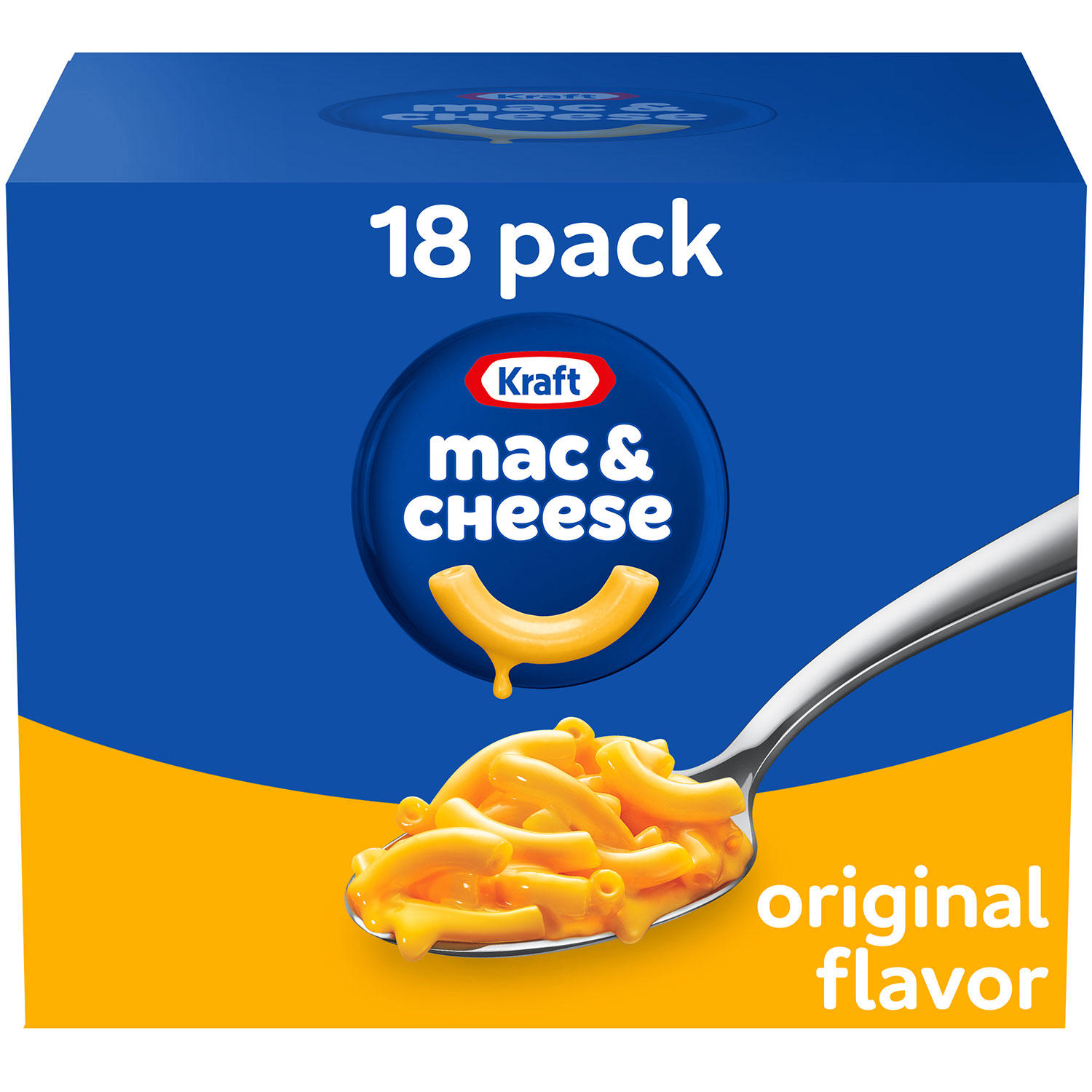 Kraft Original Macaroni and Cheese Dinner (7.25 oz., 18 ct.)