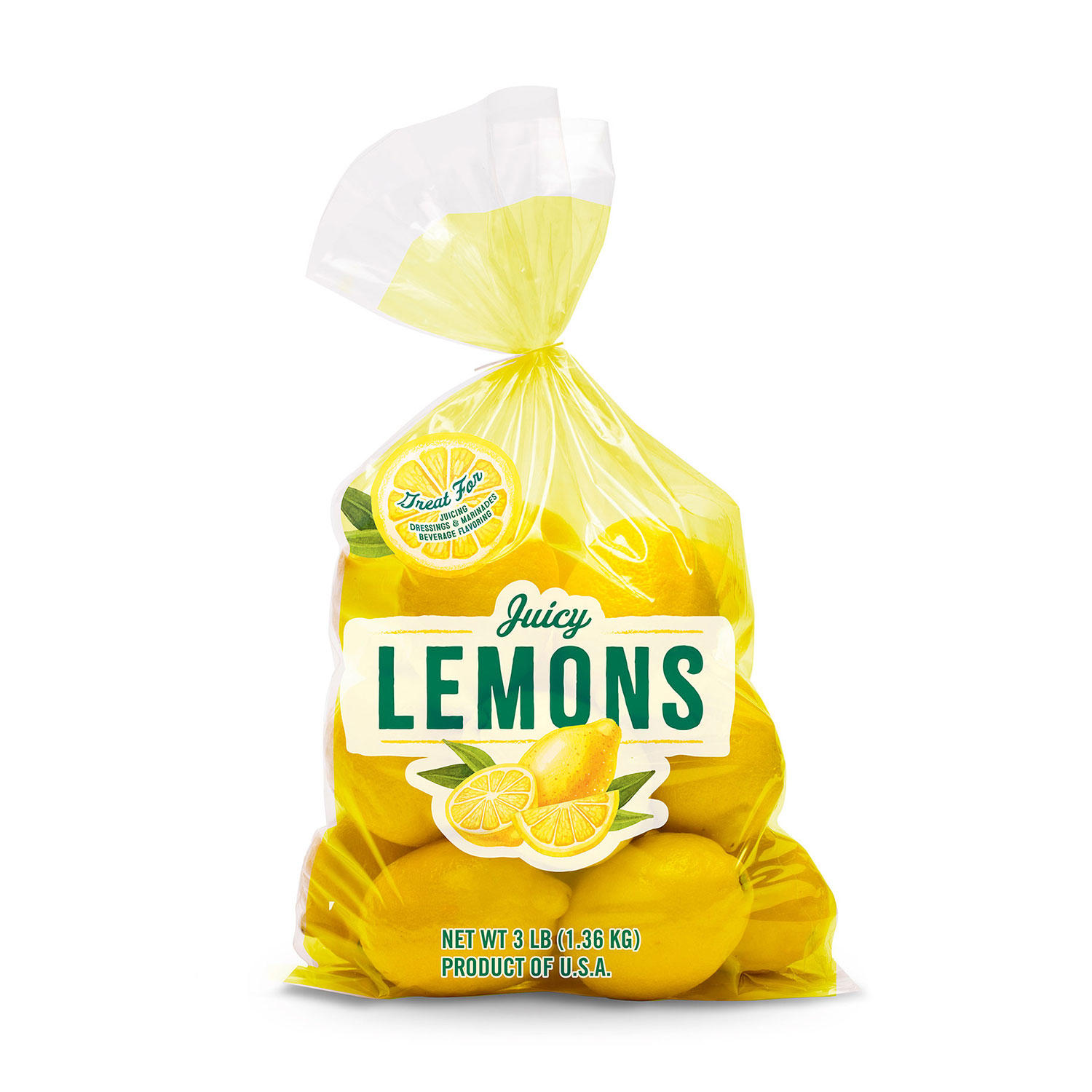 Fresh Lemons (3 lbs.)