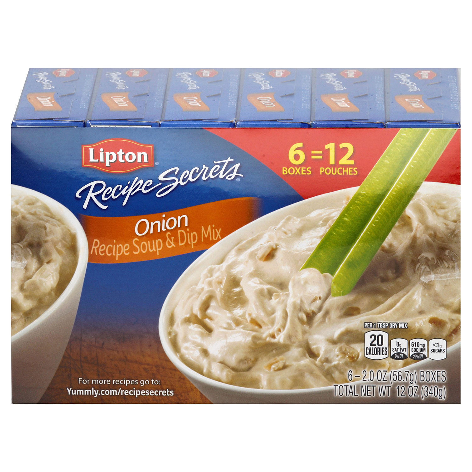 Lipton Onion Recipe Soup and Dip Mix (2 oz., 6 ct.)