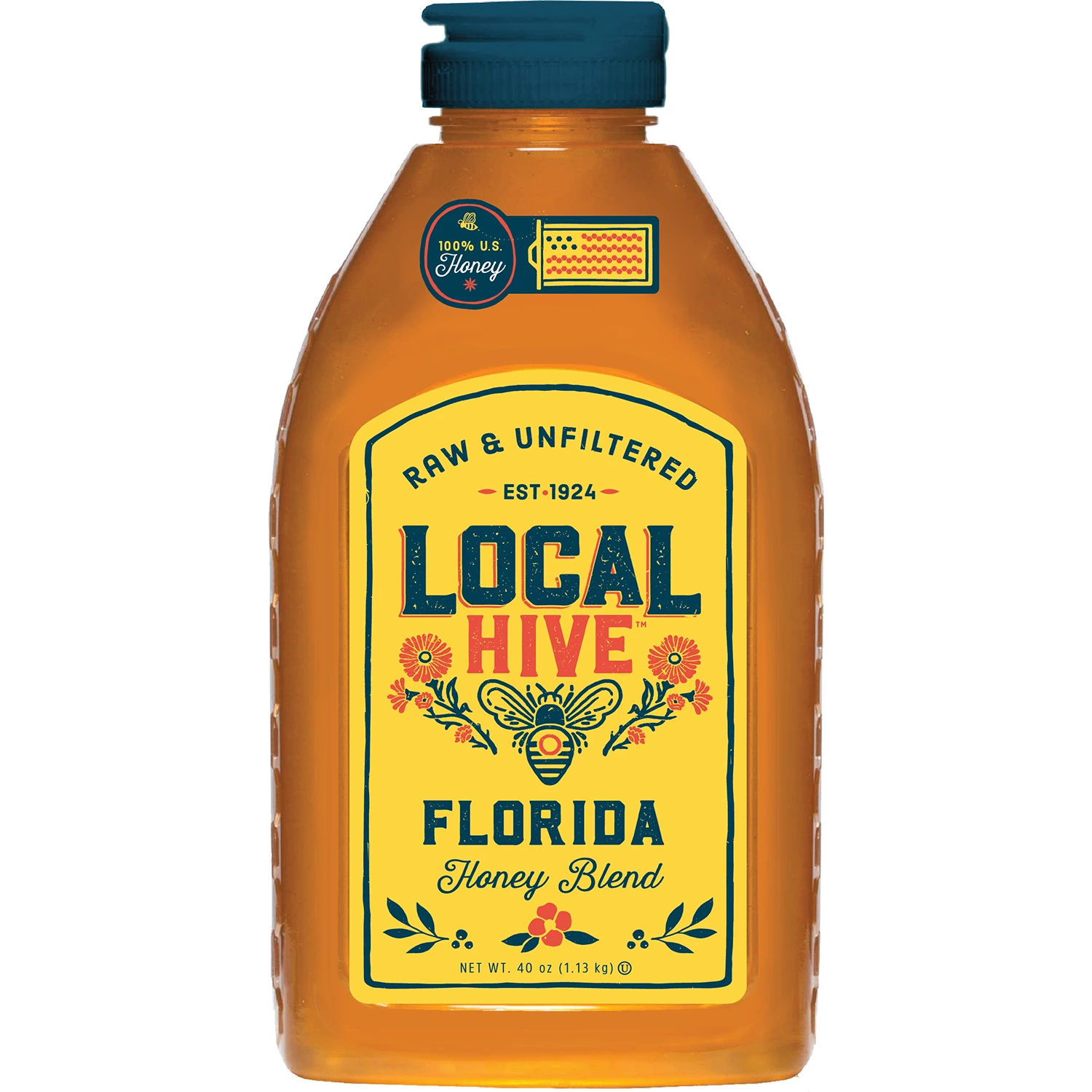 Local Hive Florida Raw and Unfiltered Honey