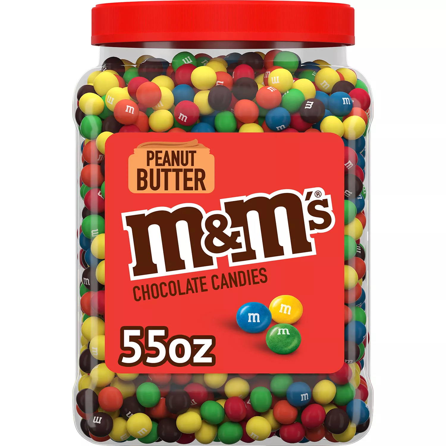 M&M’S Peanut Butter Chocolate Bulk Candy Jar (55 oz.)