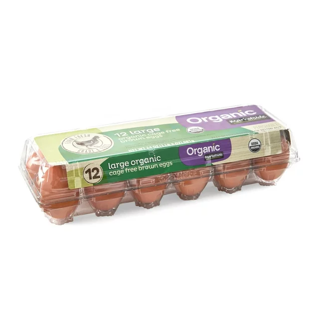 Marketside Organic Cage-Free Large Brown Eggs