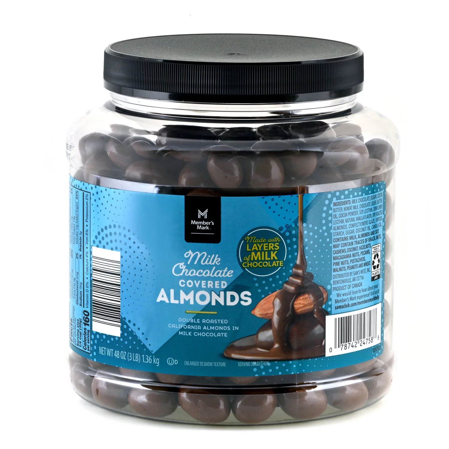 Member's Mark Chocolate Almonds