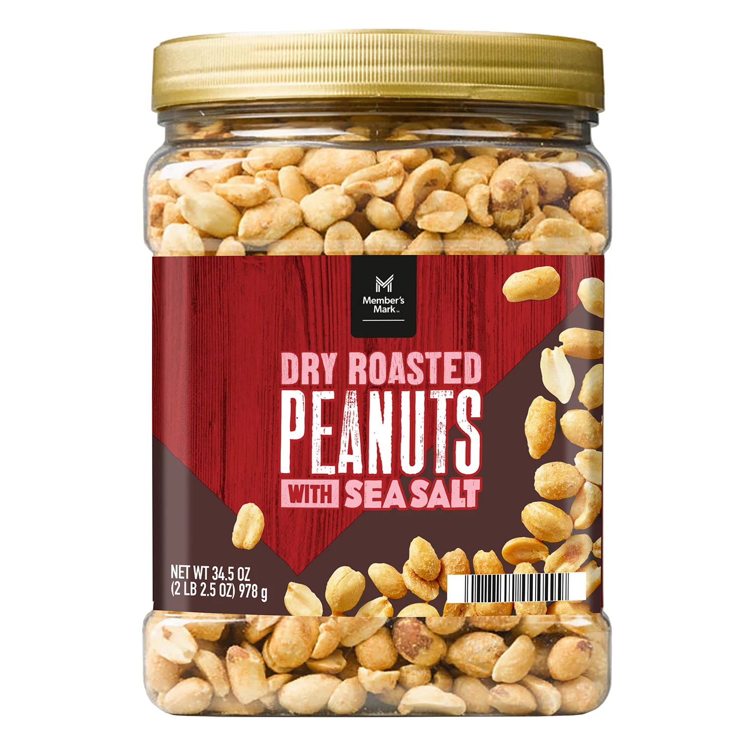 Member's Mark Dry Roasted Peanuts with Sea Salt