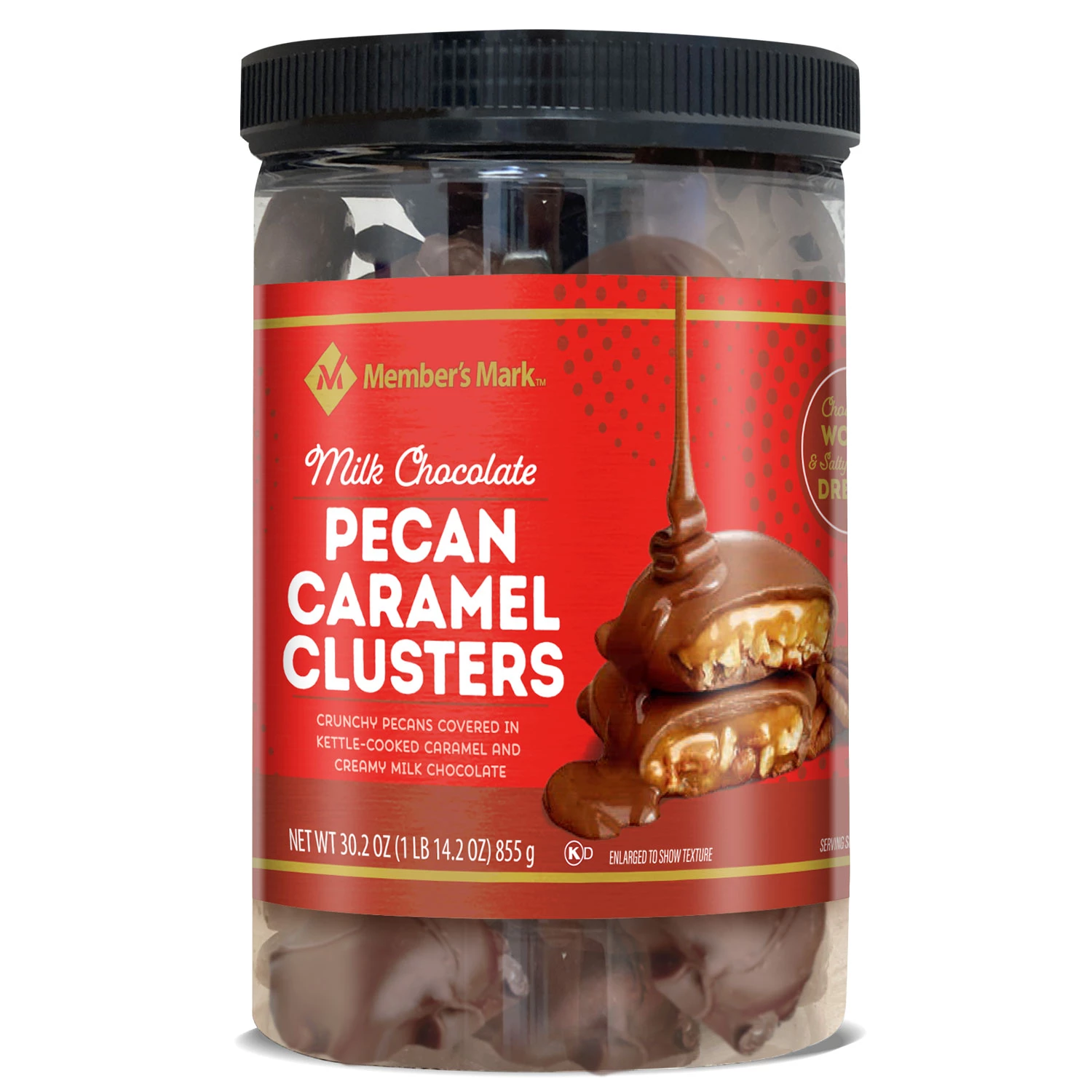 Member's Mark Milk Chocolate Pecan Caramel Clusters