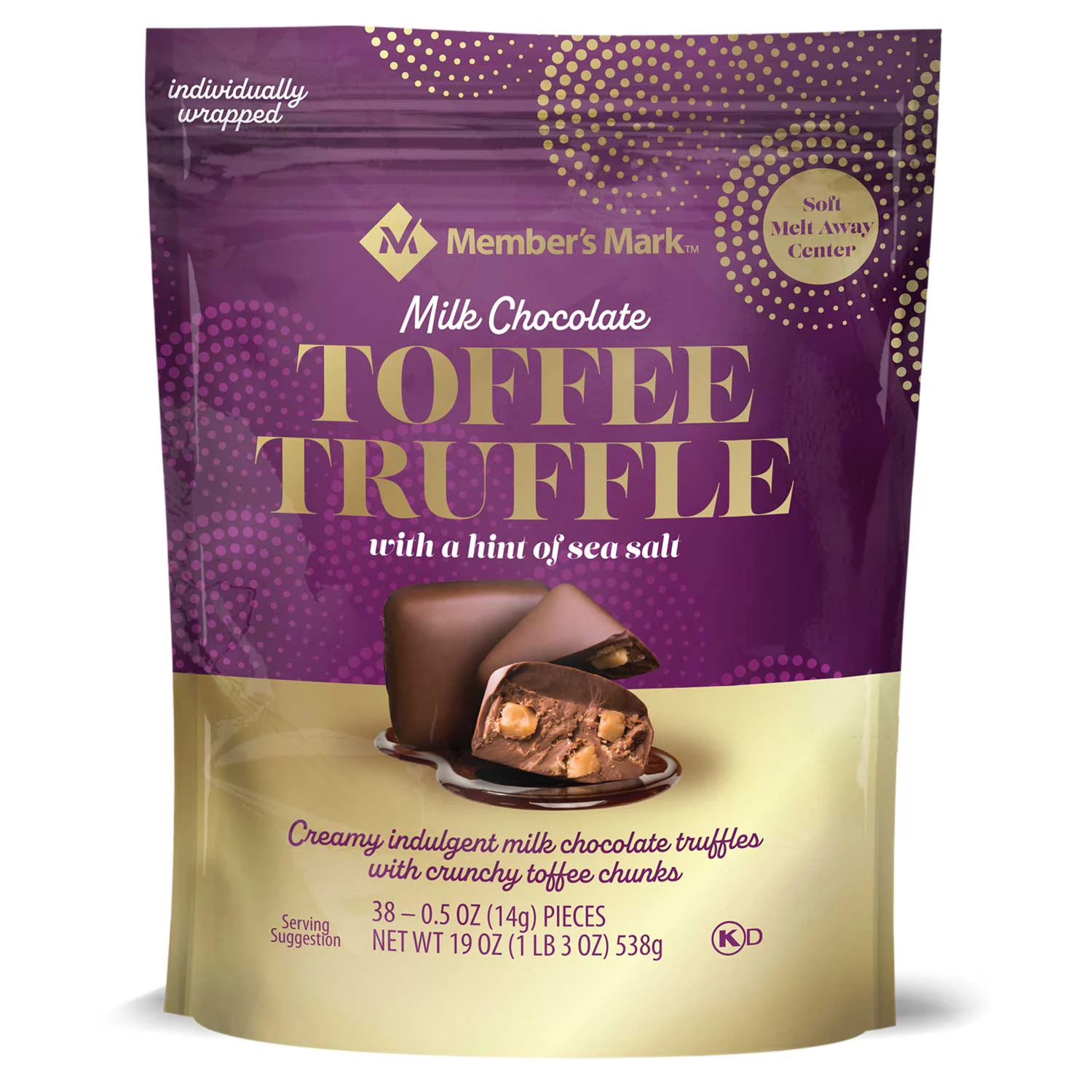 Member's Mark Milk Chocolate Toffee Truffle