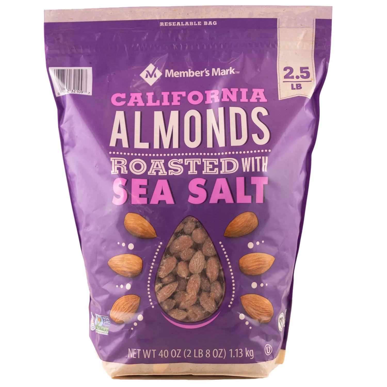 Member's Mark Roasted Almonds with Sea Salt