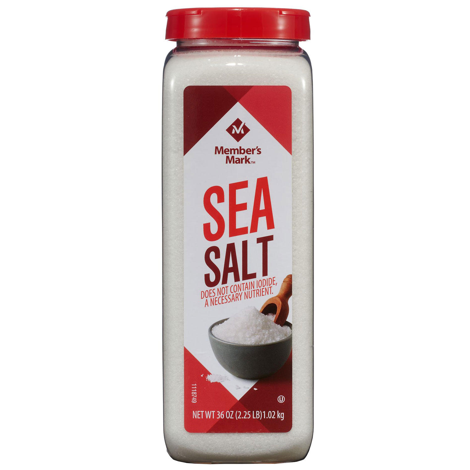 Member’s Mark Sea Salt (36 oz.)