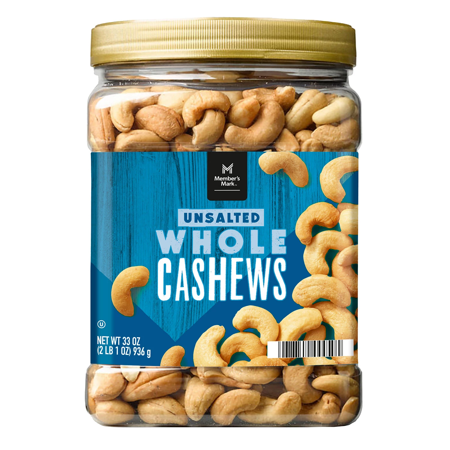 Member's Mark Unsalted Whole Cashews
