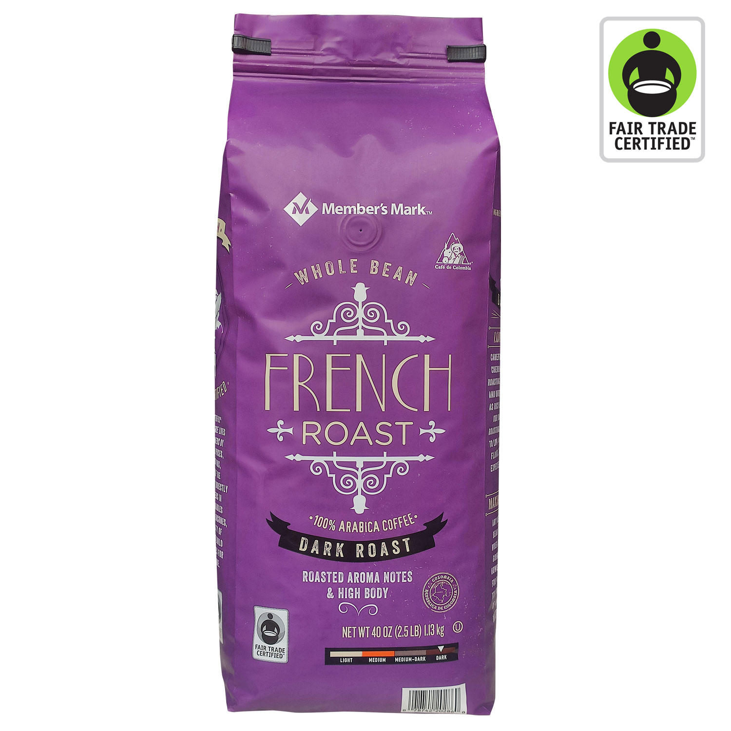 Member’s Mark French Roast Whole Bean Coffee (40 oz.)