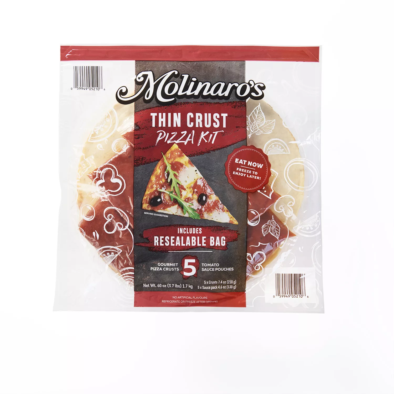 Molinaro's Thin Crust Pizza Kit