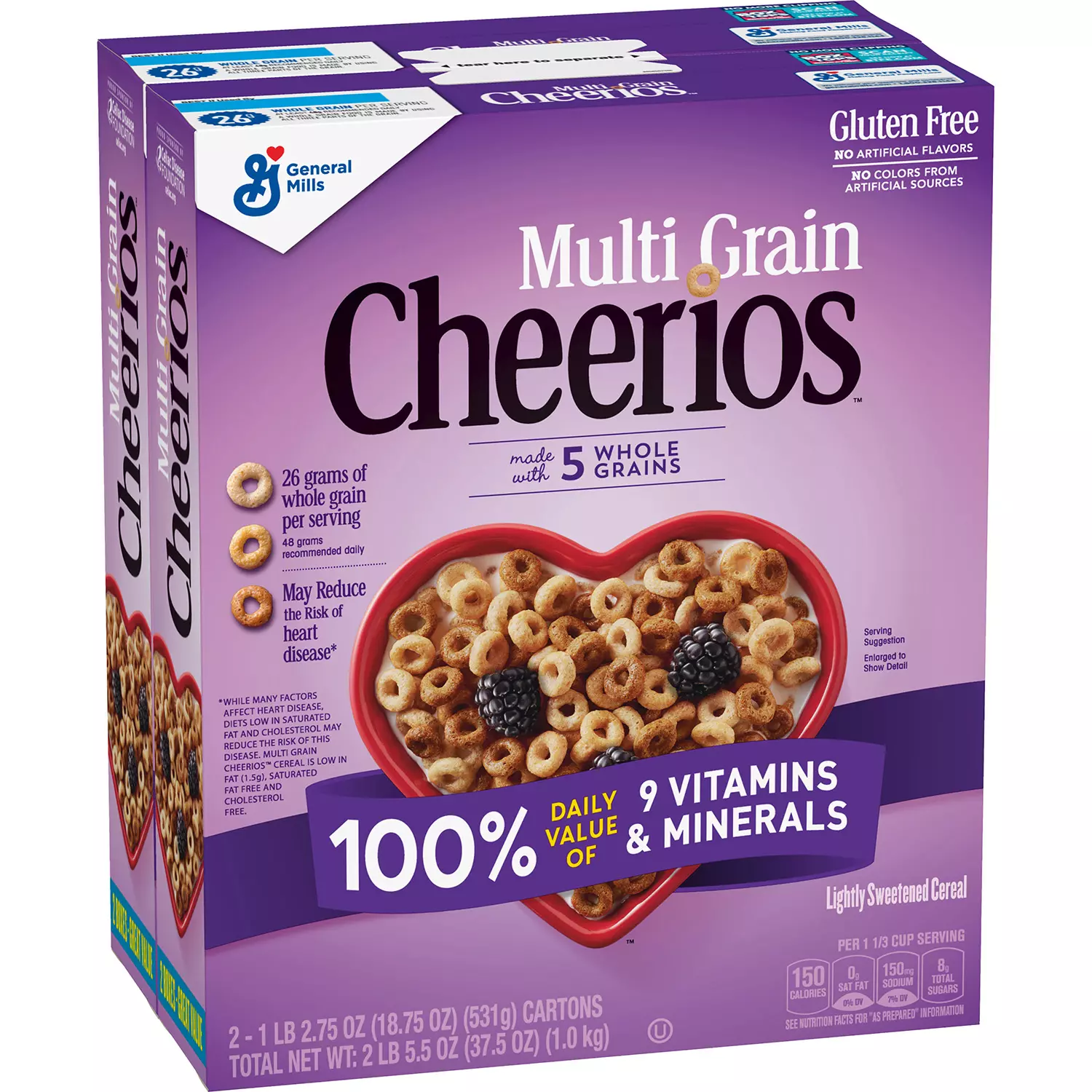 Best Multi-Grain Cheerios Gluten-Free Cereal (18.75 oz., 2 pk.)