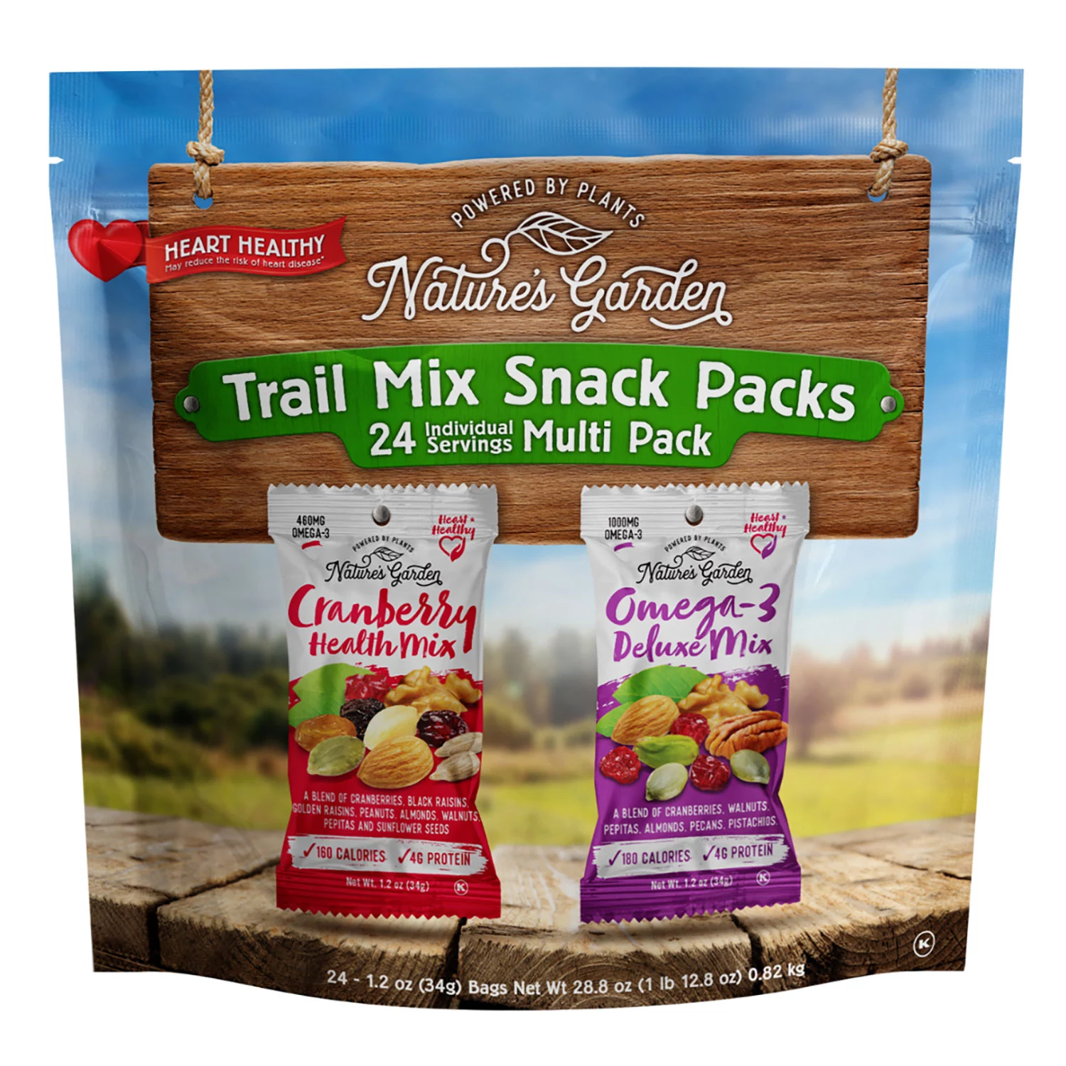 Nature's Garden Trail Mix Snack Packs
