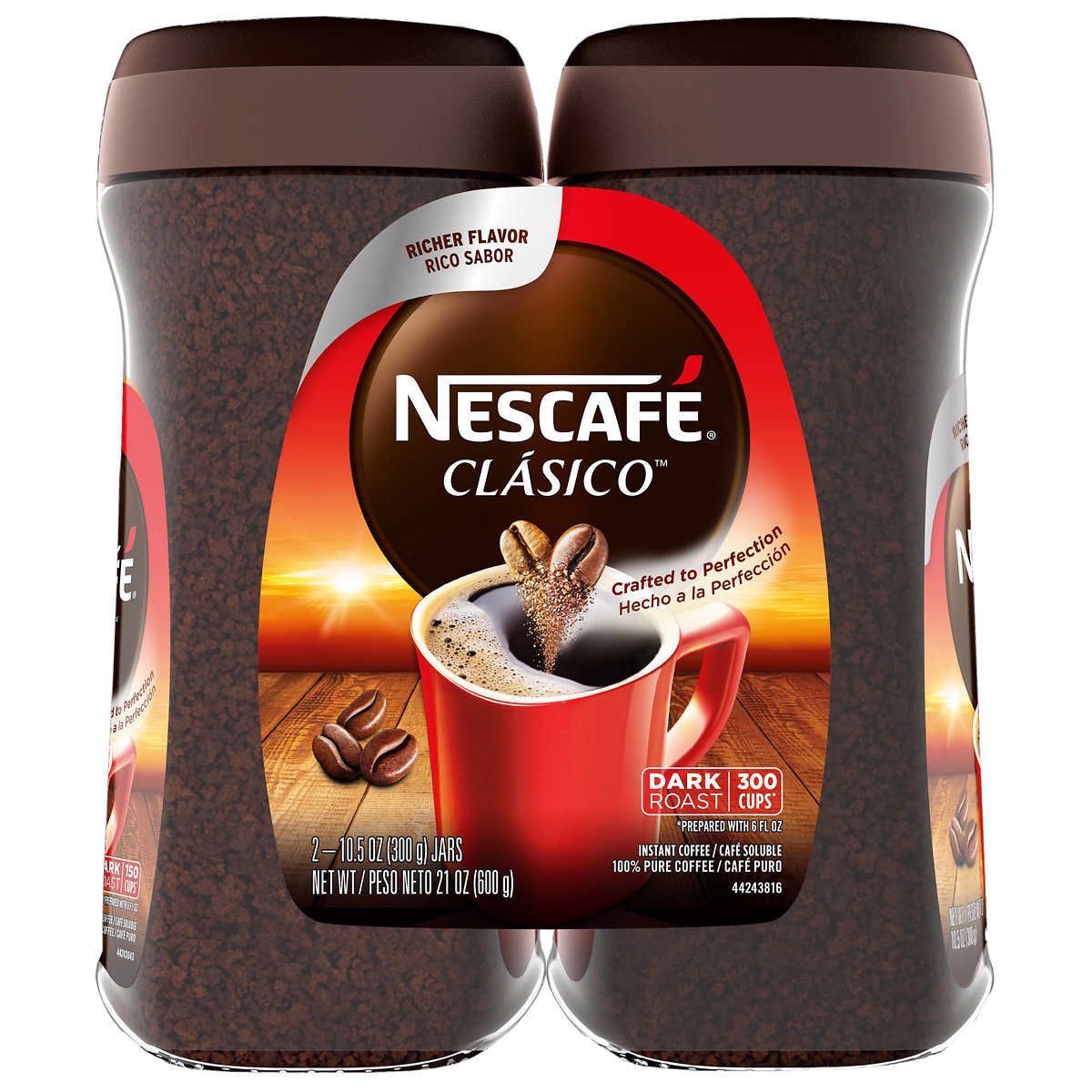 Nescafé Clasico Instant Coffee Dark Roast