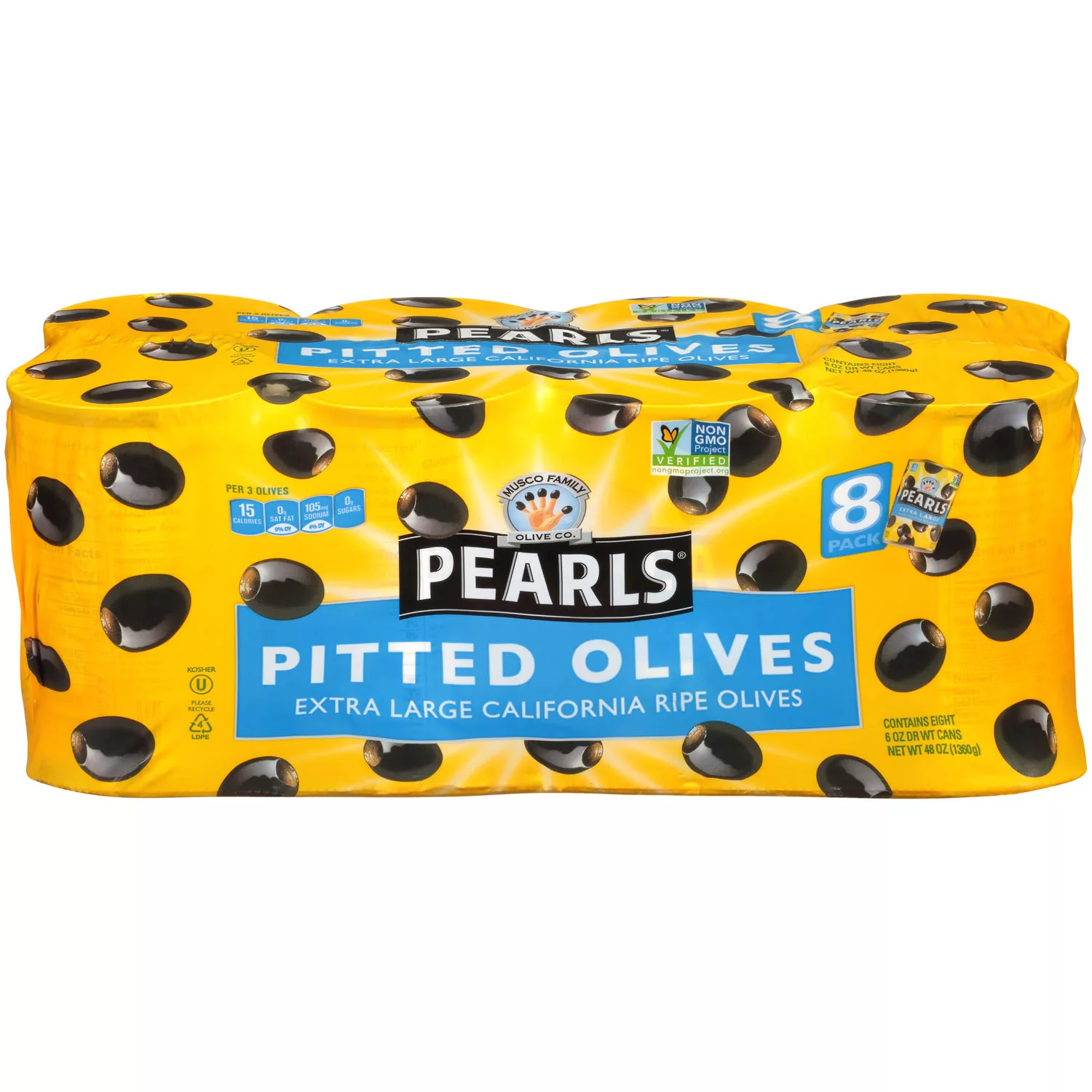 Pearls Extra Large Pitted California Olives