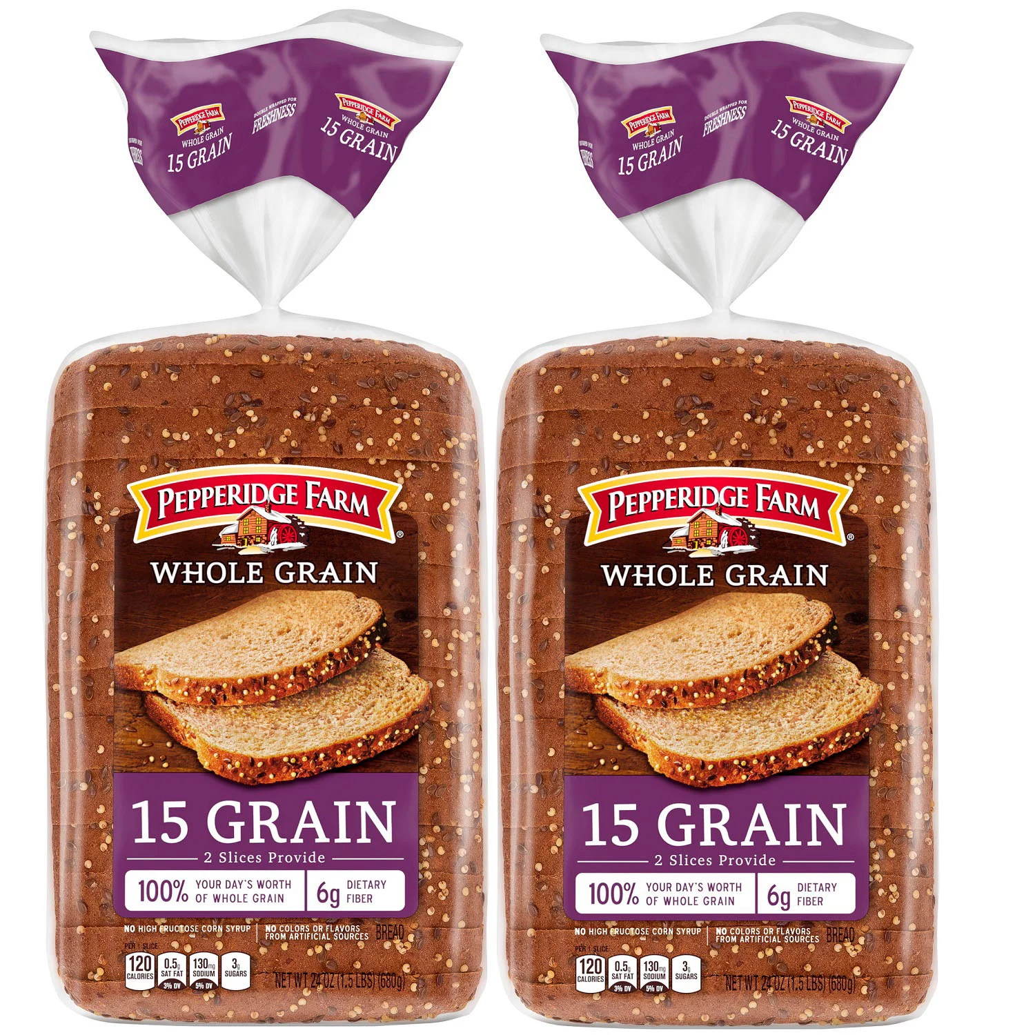 Pepperidge Farm Whole Grain 15 Grain Bread