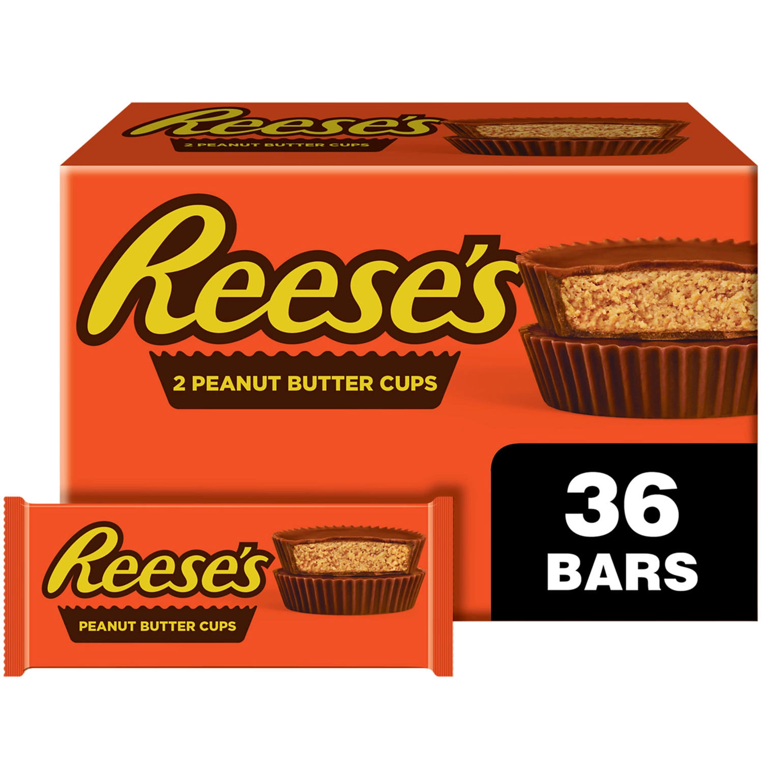 REESE'S Milk Chocolate and Peanut Butter Cups Candy