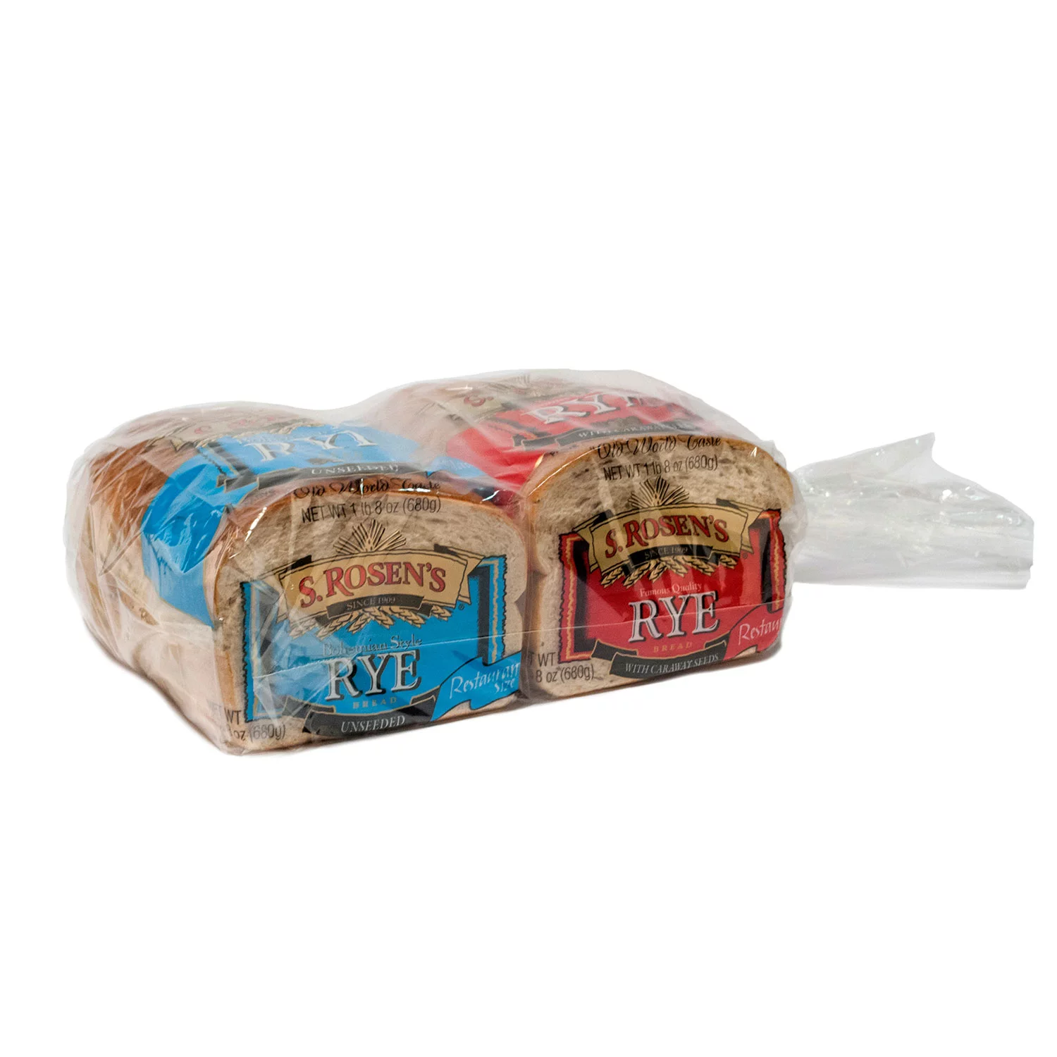 S. Rosen's Rye Seeded Bread Double Pack