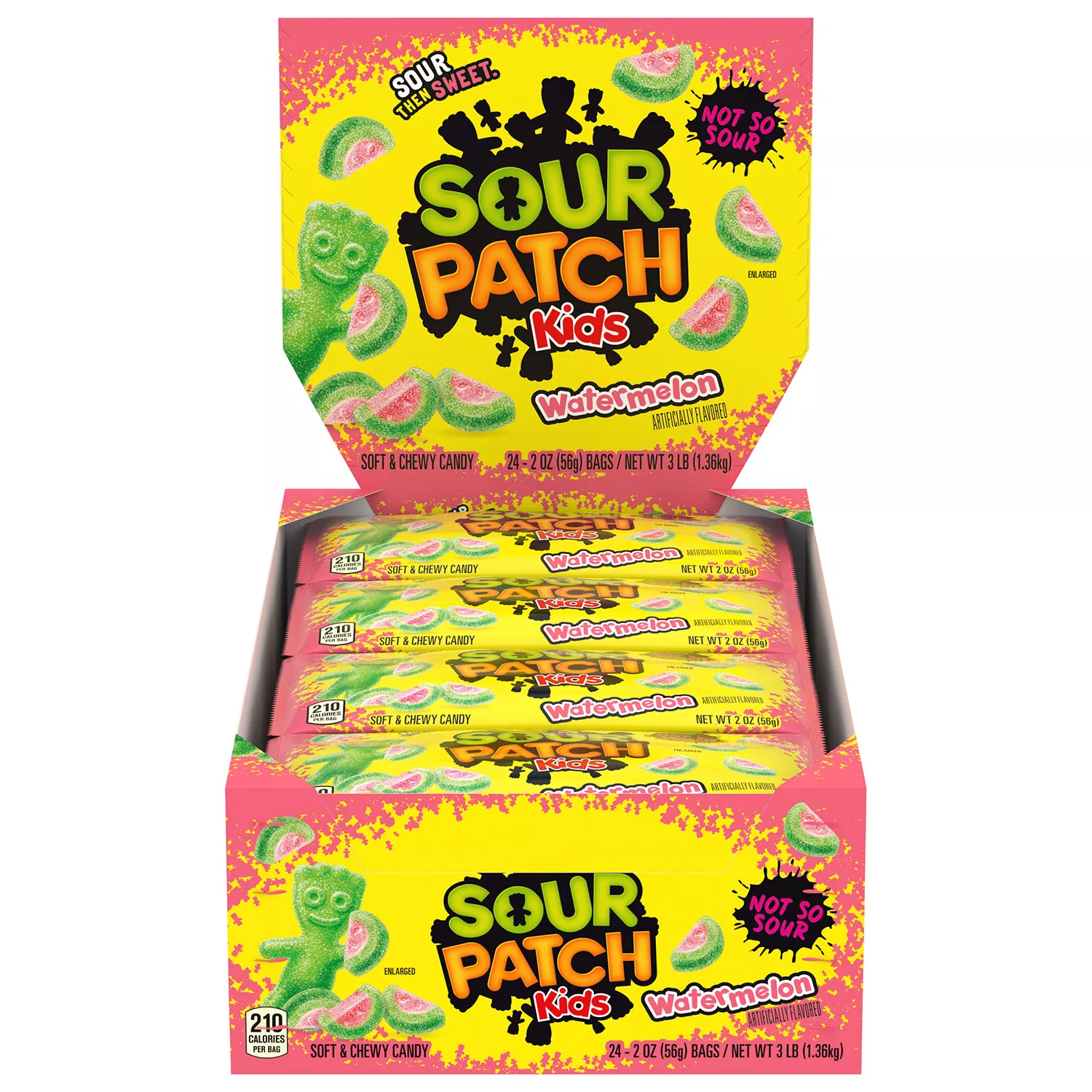 SOUR PATCH KIDS Watermelon Soft Chewy Candy (2 oz., 24 pk.)